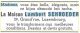 Publicité dasn le luxemburger wort 18 12 1948